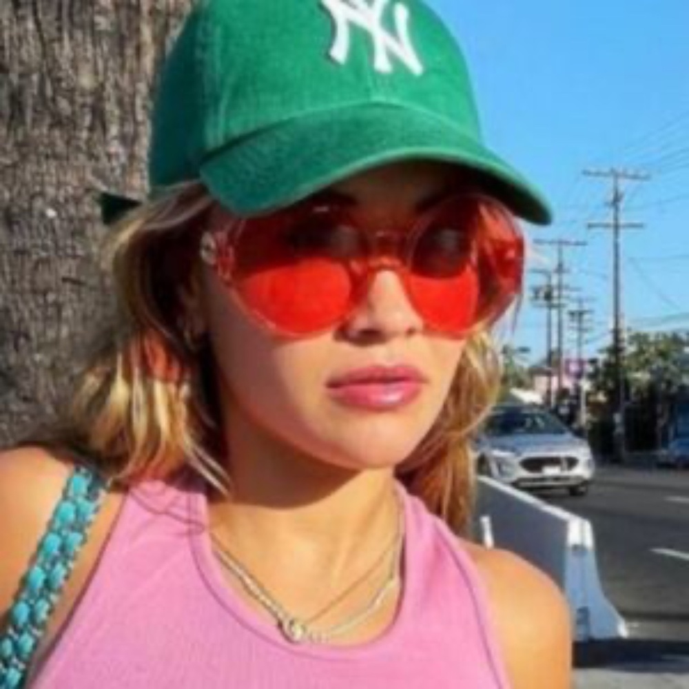 Gucci Oversized Orange/Red Sunglasses NWT $750 - Picture 8 of 13